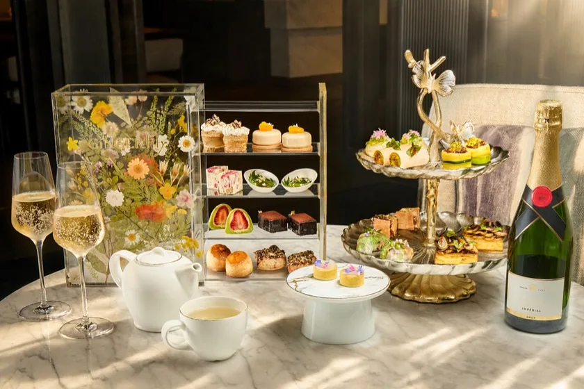 Botanical Afternoon Tea Reimagined with Shisen Hanten at Ginger.Lily