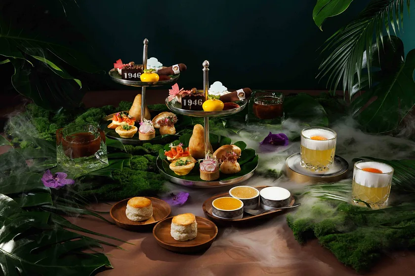 Amazonian Tropic Noir – 1946 Afternoon Tea at Balcony Lounge