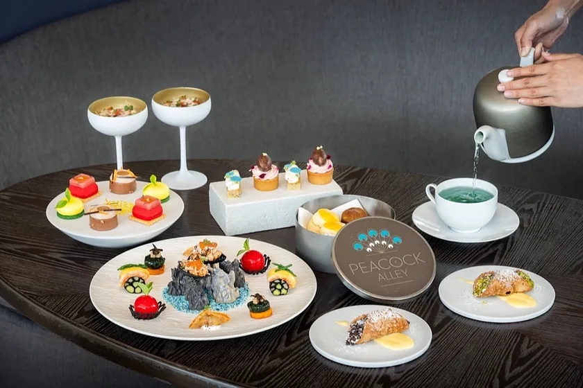 Afternoon Tea at Peacock Alley