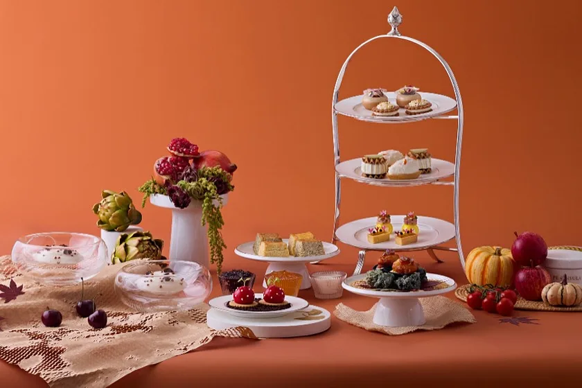 The Golden Harvest Afternoon Tea at The Lobby