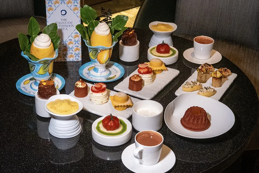 The Italian Job Afternoon Tea at One-Ninety Bar